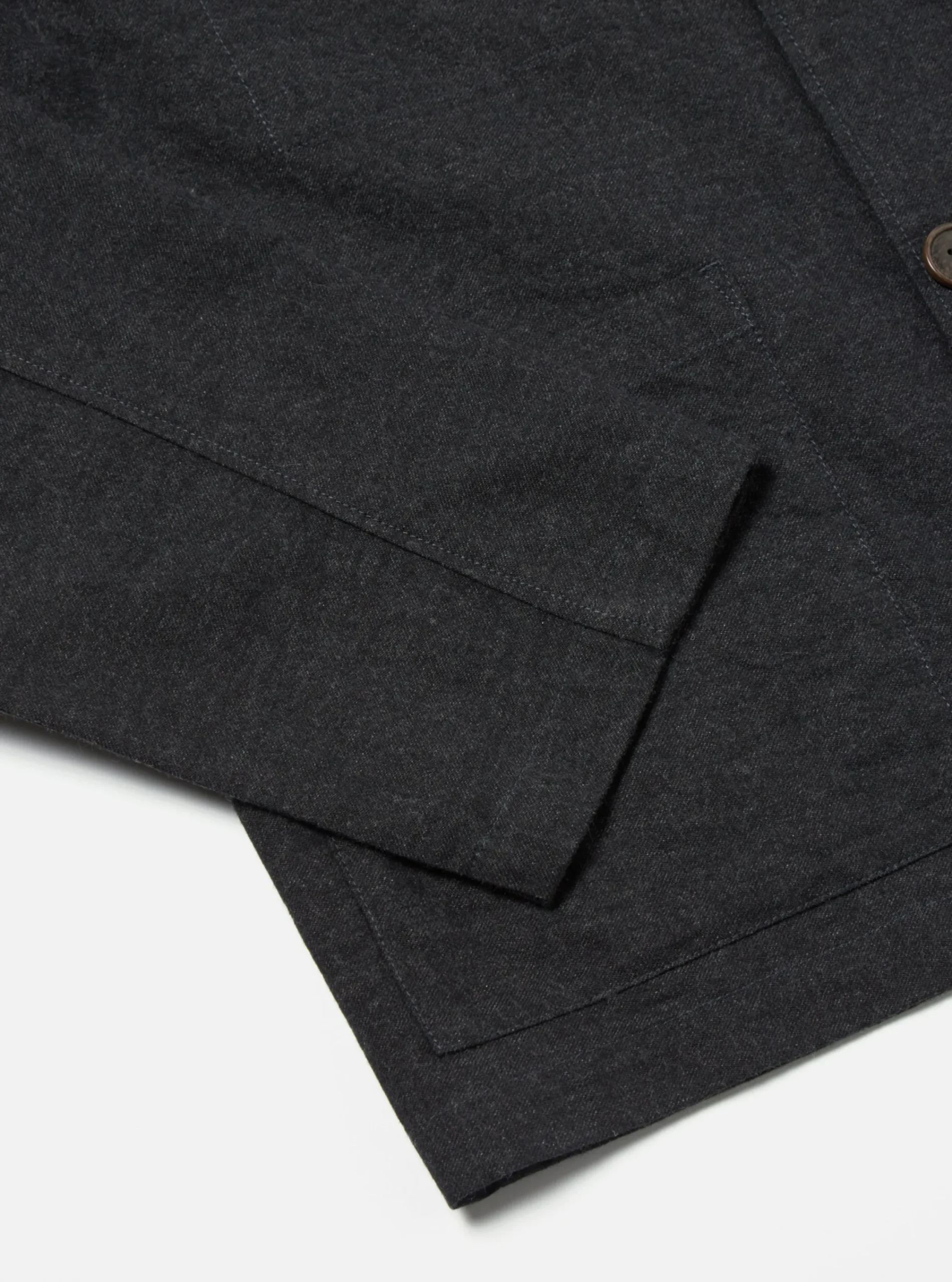 Flash Sale Coverall Jacket In Charcoal Carbon Cotton Men Jackets.