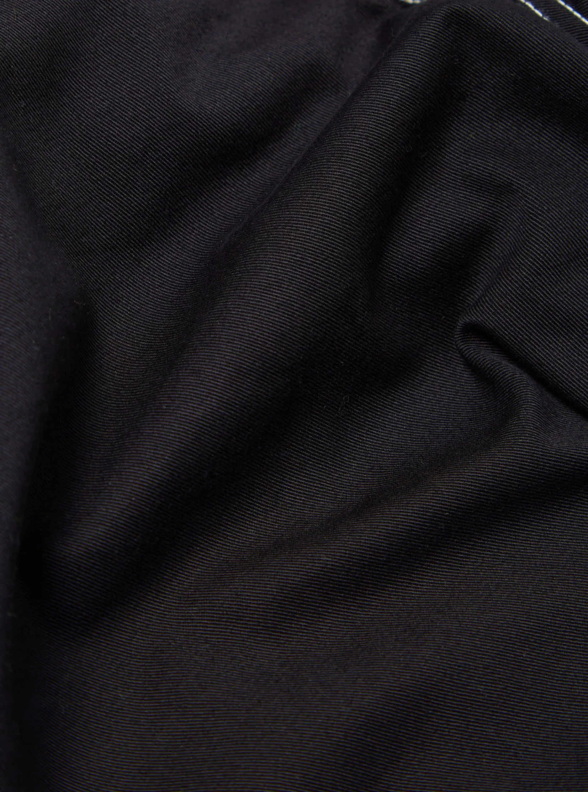 Fashion Coverall Pant In Black Twill Men Trousers.