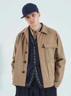 Hot Cruiser Jacket In Sand Mowbray Men Coats & Outerwear.