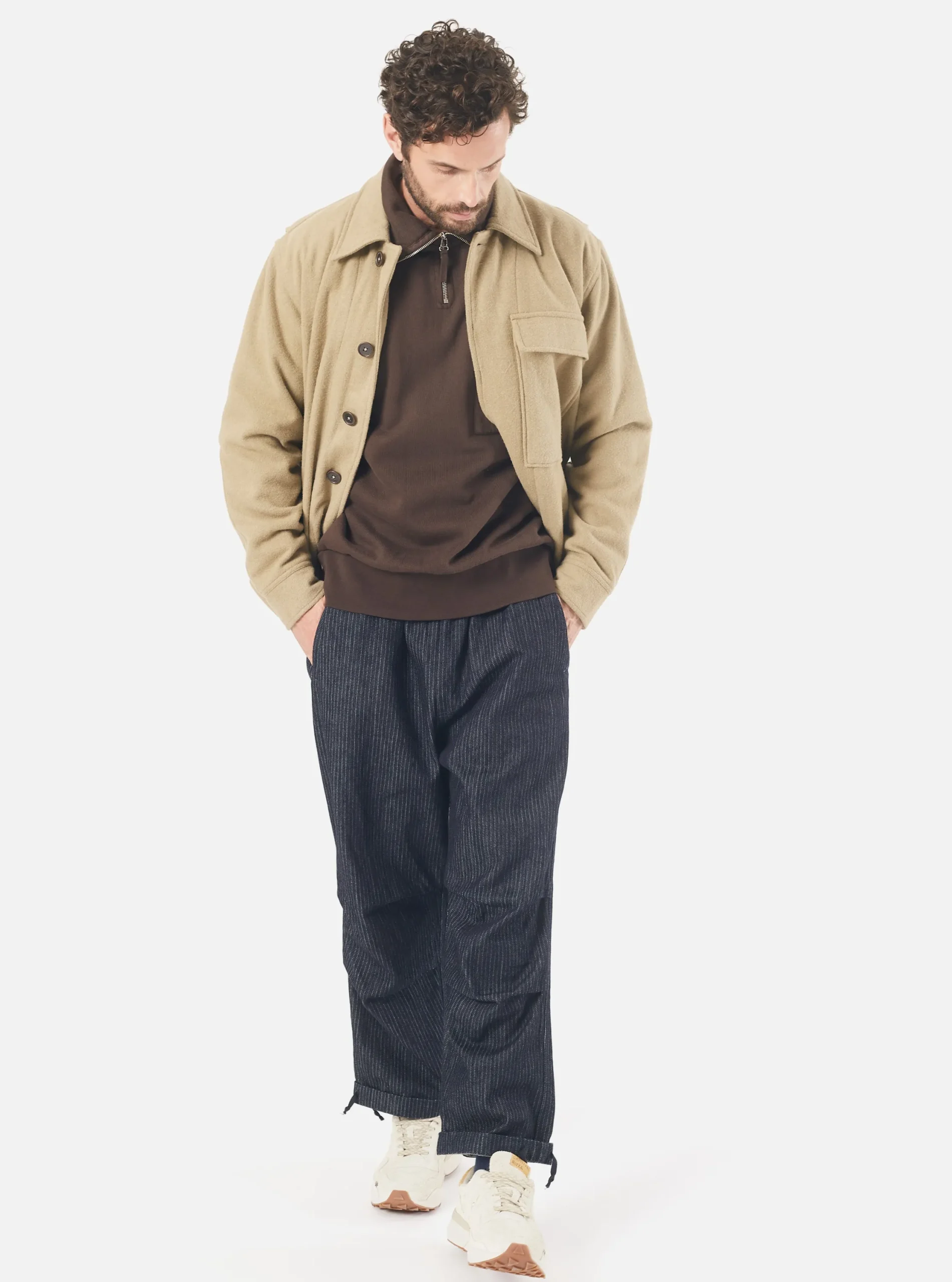 Hot Cruiser Jacket In Sand Mowbray Men Coats & Outerwear.