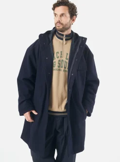 Shop Cruiser Parka In Navy Mowbray Men Coats & Outerwear.