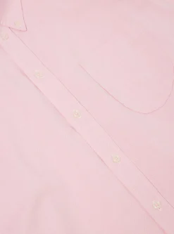 Flash Sale Daybrook Shirt In Pink Organic Oxford Men Shirts.
