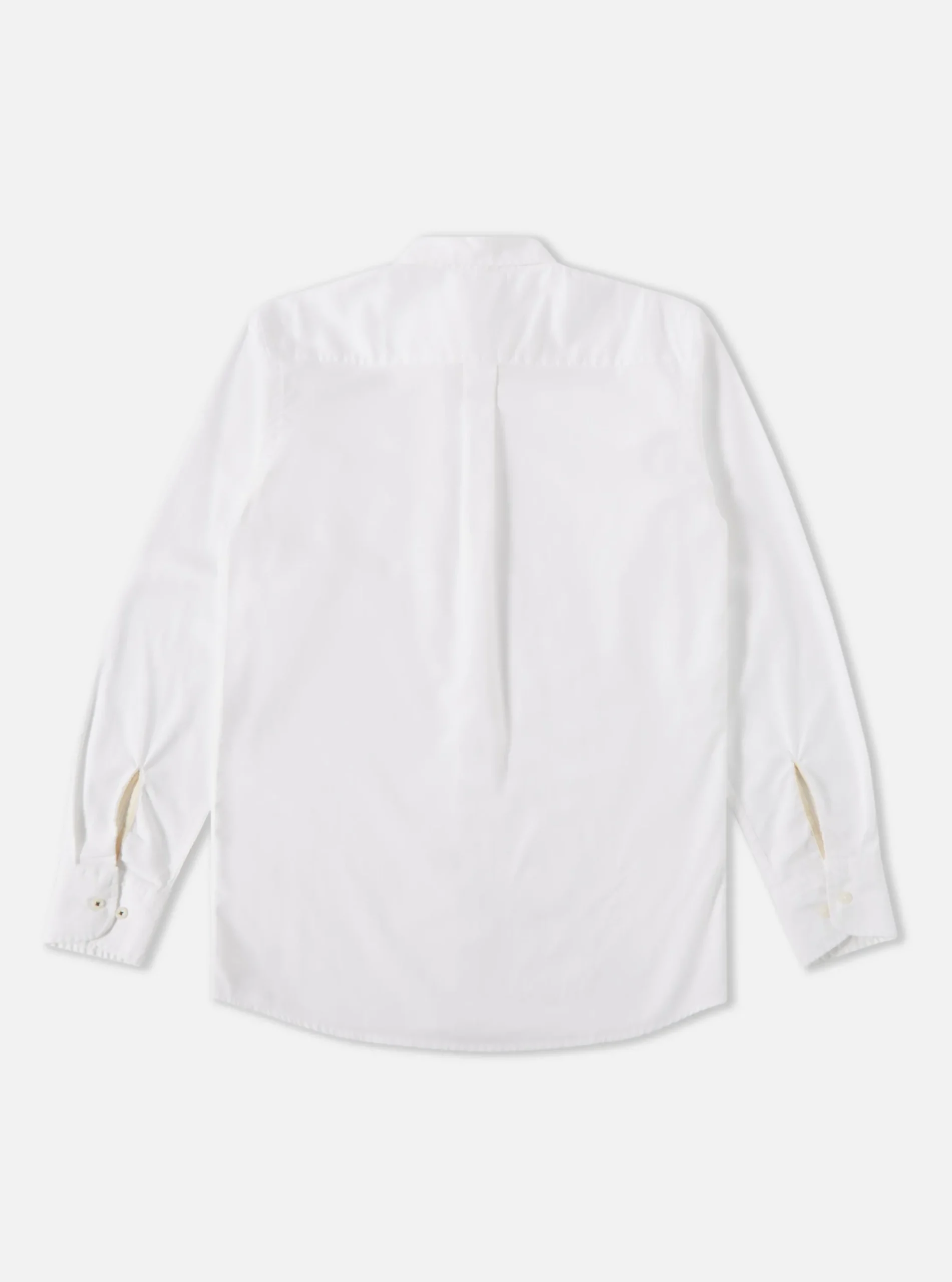 Cheap Daybrook Shirt In White Organic Oxford Men Shirts.