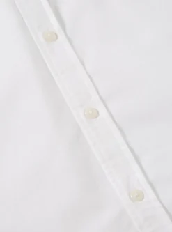 Cheap Daybrook Shirt In White Organic Oxford Men Shirts.