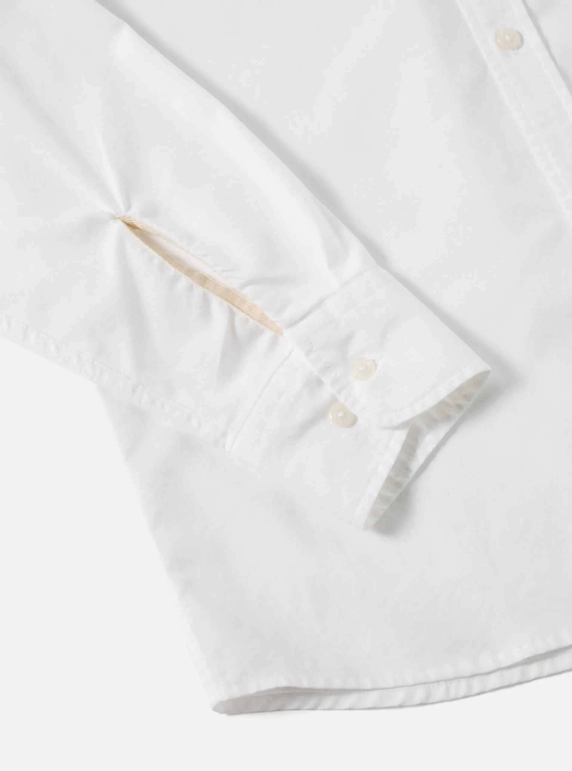 Cheap Daybrook Shirt In White Organic Oxford Men Shirts.
