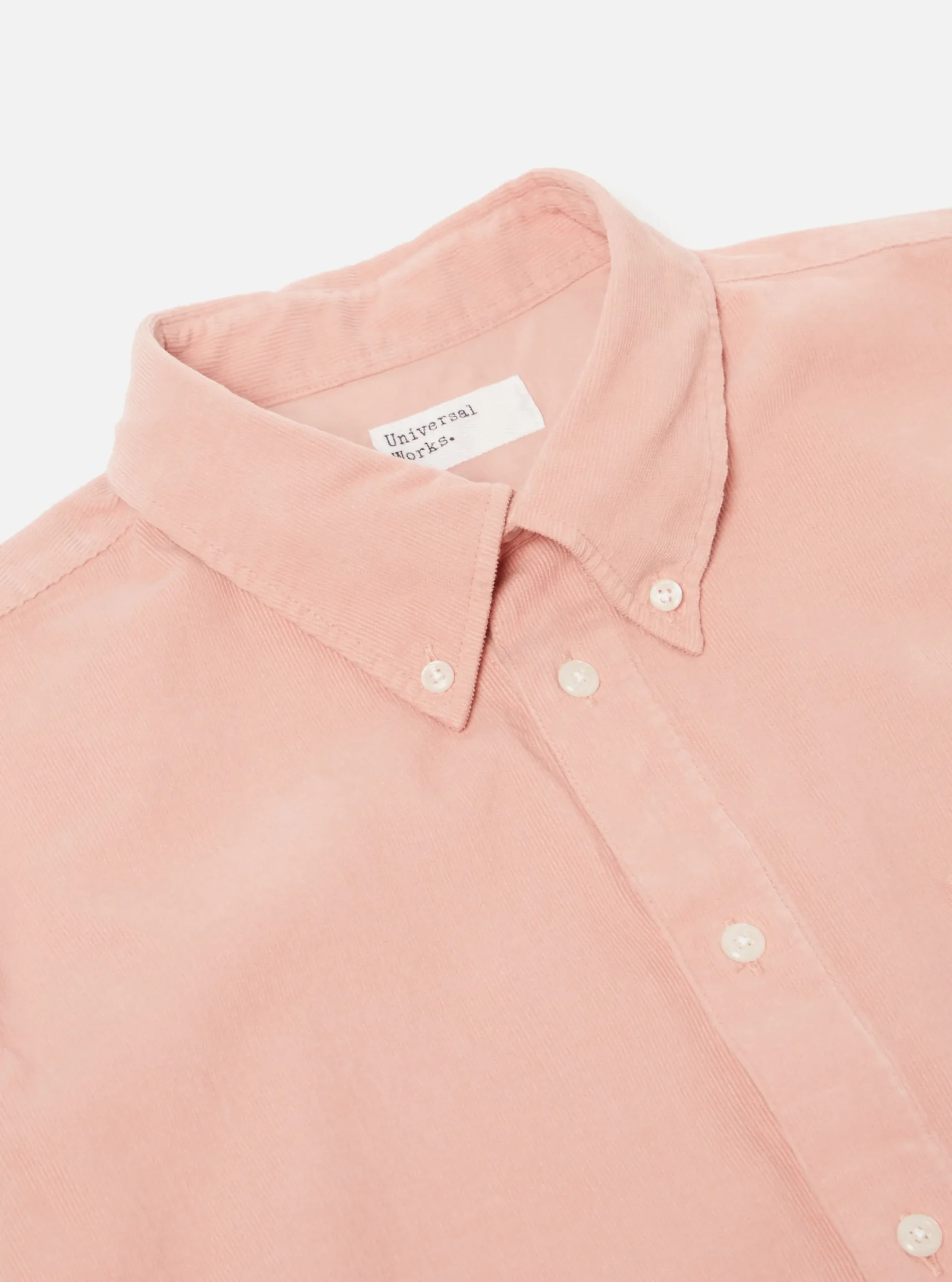 New Daybrook Shirt In Pink Super Fine Cord Men Overshirts.
