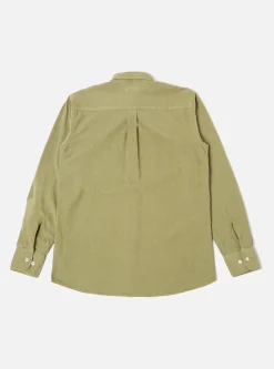 Clearance Daybrook Shirt In Olive Super Fine Cord Men Overshirts.