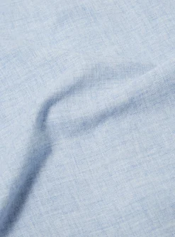 Sale Daybrook Shirt In Blue Brushed Cotton Wool Men Shirts.