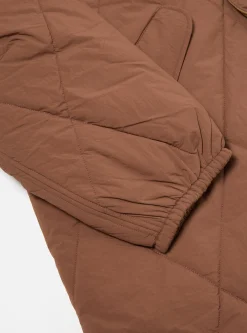 Sale Diamond Quilt Parka In Brown Recycled Nylon Men Coats & Outerwear.