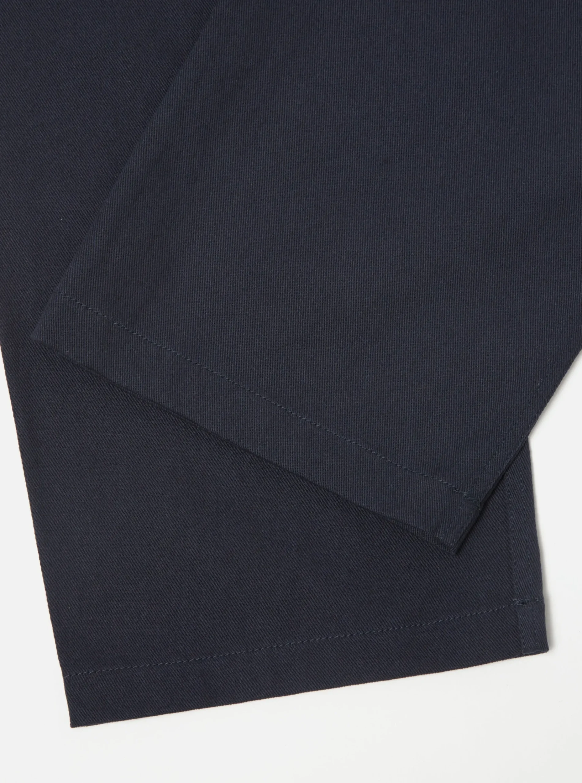 Cheap Double Pleat Pant In Navy Winter Twill Men Trousers.