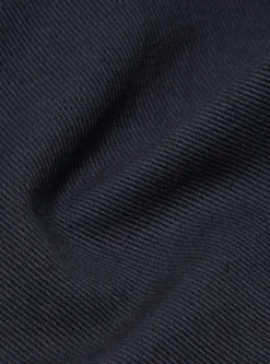 Cheap Double Pleat Pant In Navy Winter Twill Men Trousers.