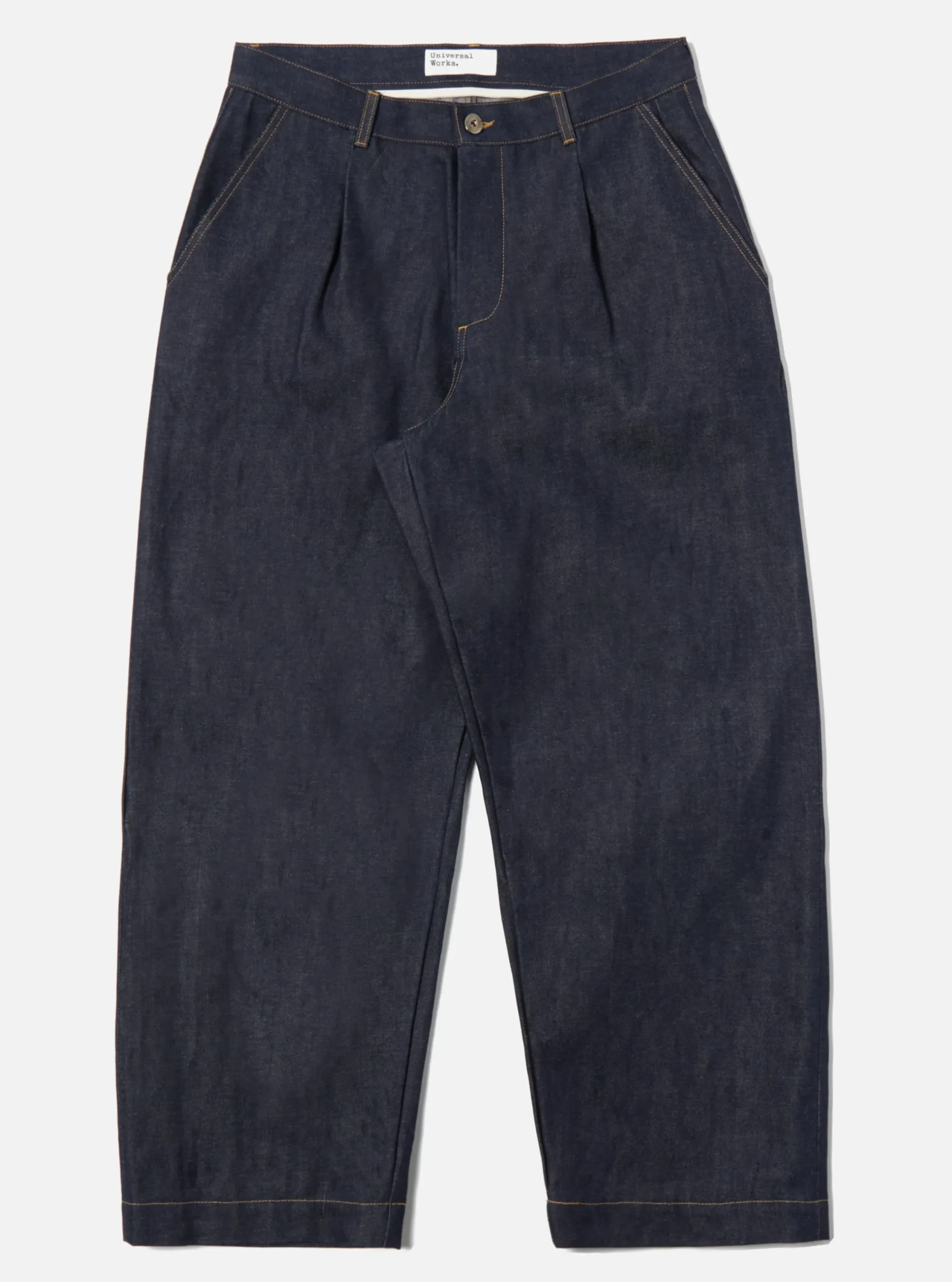 Shop Duke Pant In Indigo 13Oz Selvedge Denim Men Trousers.