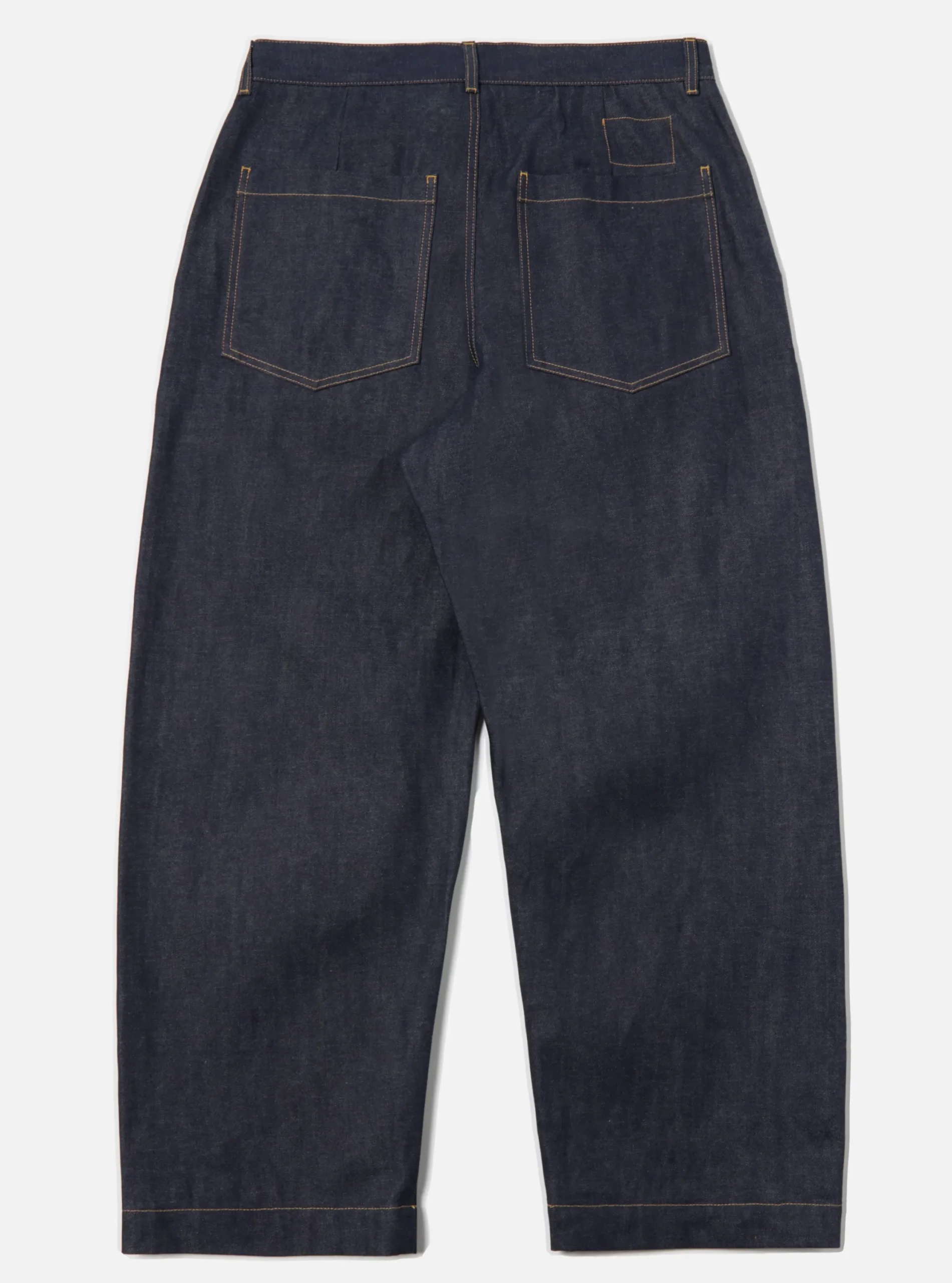 Shop Duke Pant In Indigo 13Oz Selvedge Denim Men Trousers.