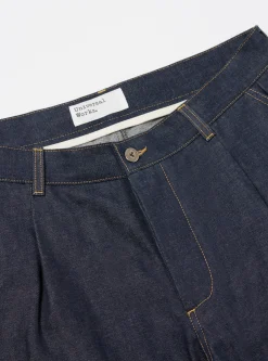 Shop Duke Pant In Indigo 13Oz Selvedge Denim Men Trousers.