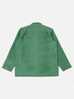 Fashion Easy Over Jacket In Green Harris Tweed Men Jackets.