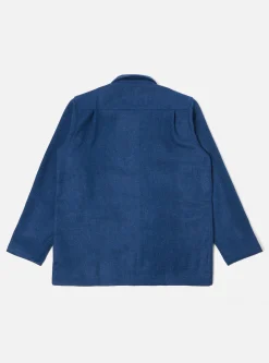 Flash Sale Easy Over Jacket In Indigo Harris Tweed Men Jackets.