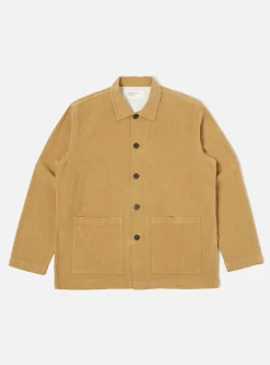 Cheap Easy Overshirt In Camel Lightweight Moleskin Men Overshirts.