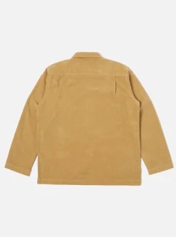 Cheap Easy Overshirt In Camel Lightweight Moleskin Men Overshirts.