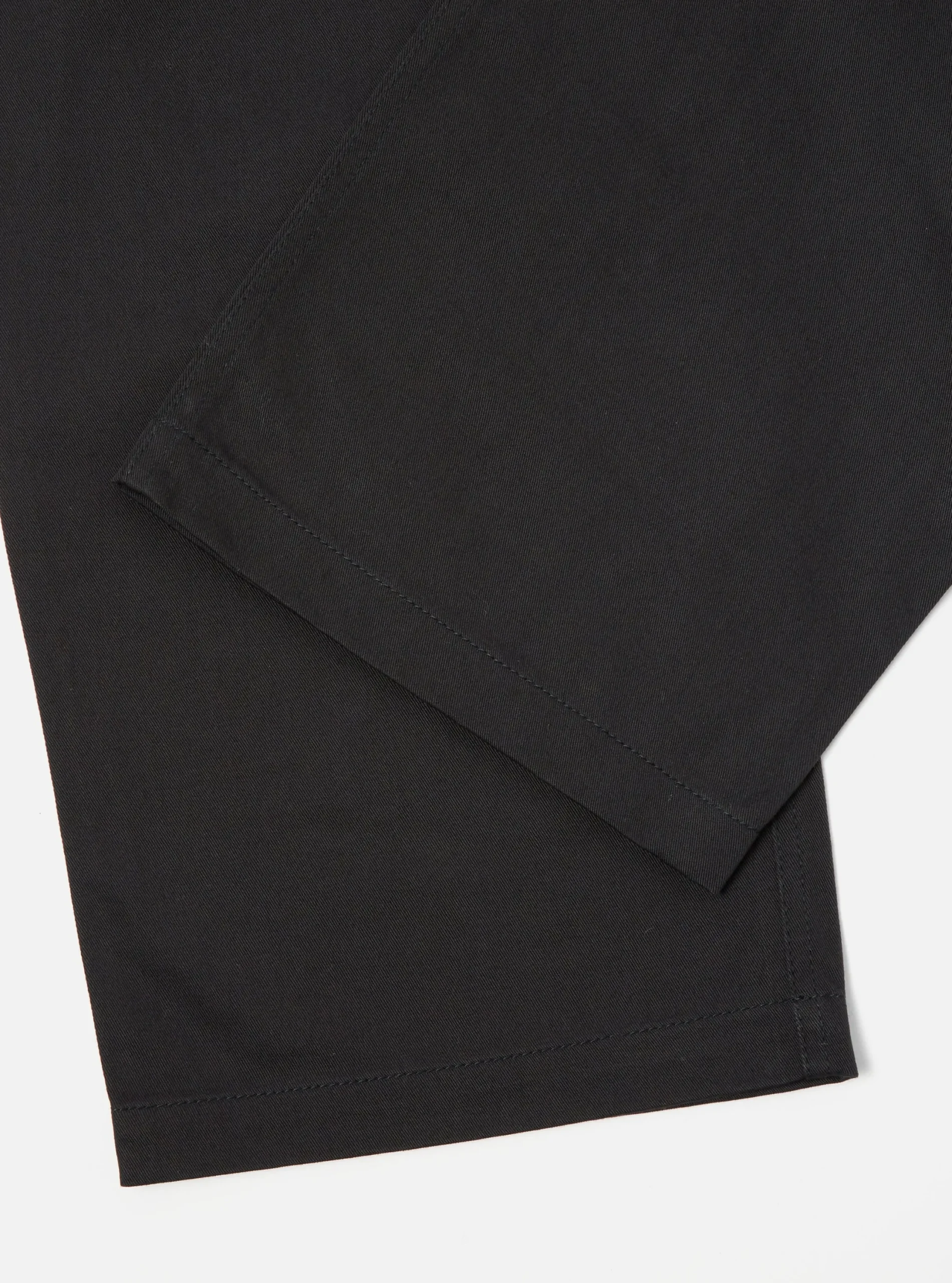 Fashion Fatigue Pant In Black Twill Men Trousers.