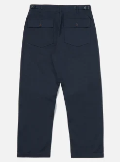Fashion Fatigue Pant In Navy Twill Men Trousers.