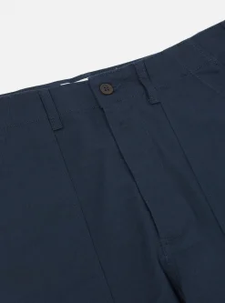 Fashion Fatigue Pant In Navy Twill Men Trousers.