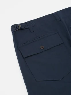 Fashion Fatigue Pant In Navy Twill Men Trousers.