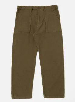 Best Fatigue Pant In Olive Chevron Cotton Men Suiting.