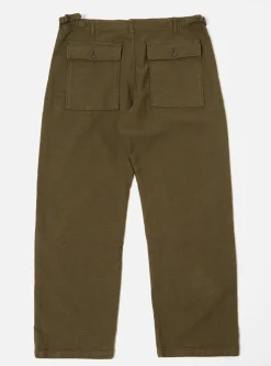 Best Fatigue Pant In Olive Chevron Cotton Men Suiting.