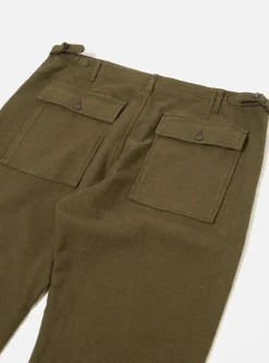 Best Fatigue Pant In Olive Chevron Cotton Men Suiting.