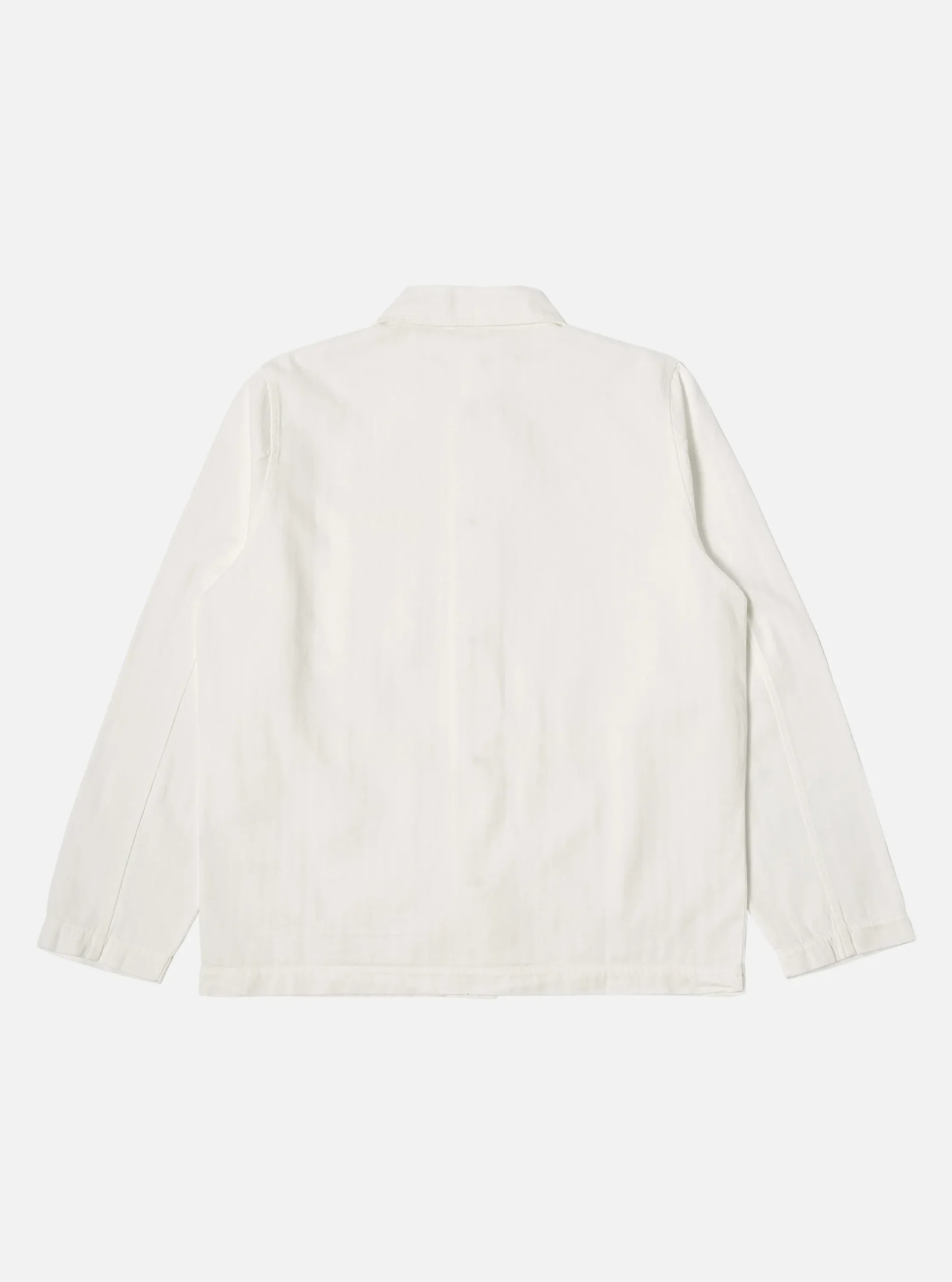 Flash Sale Field Jacket In Ecru Italian Herringbone Cotton Men Jackets.