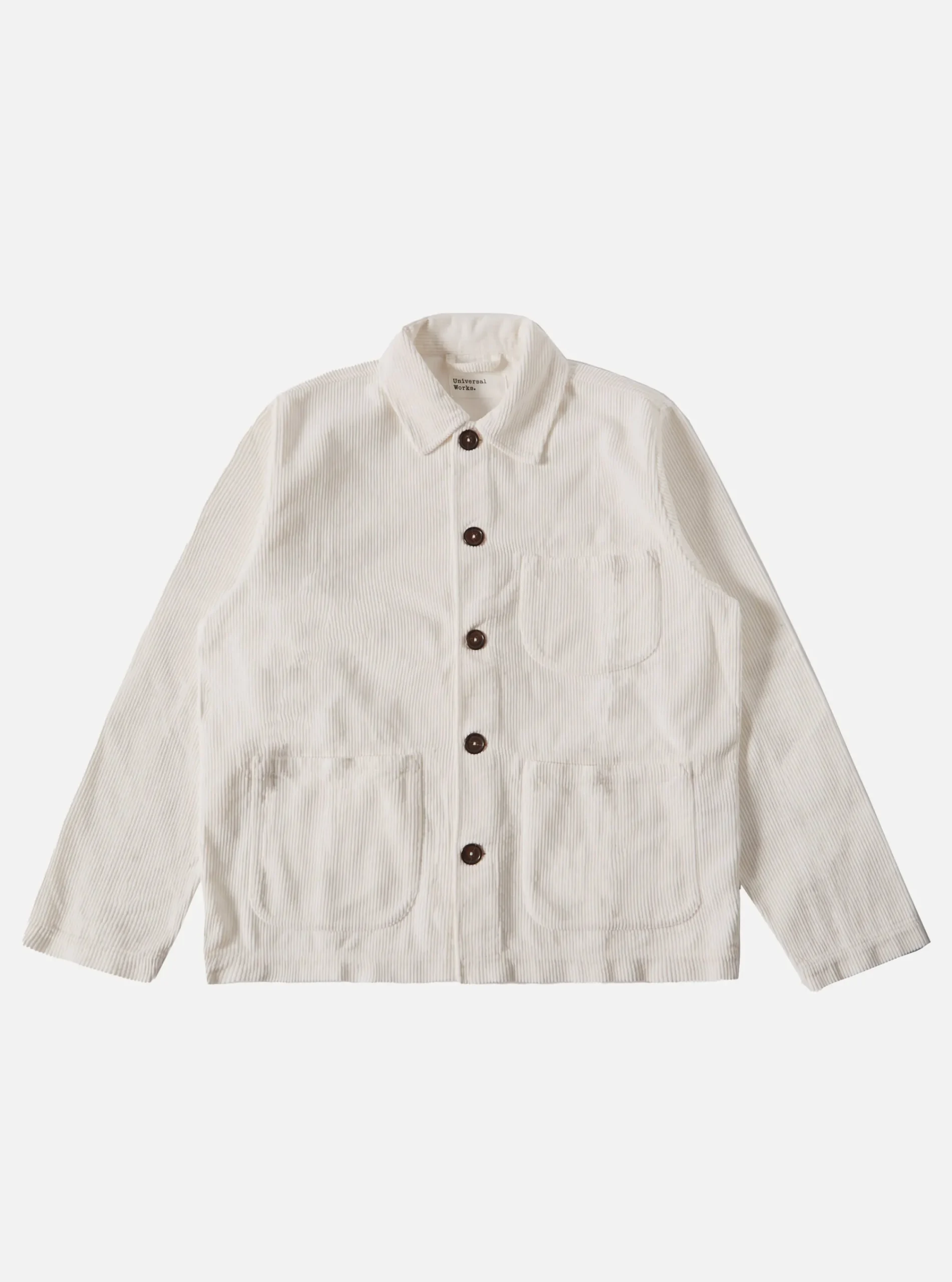 Discount Field Jacket In Ecru 6 Wale Corduroy Men Jackets.