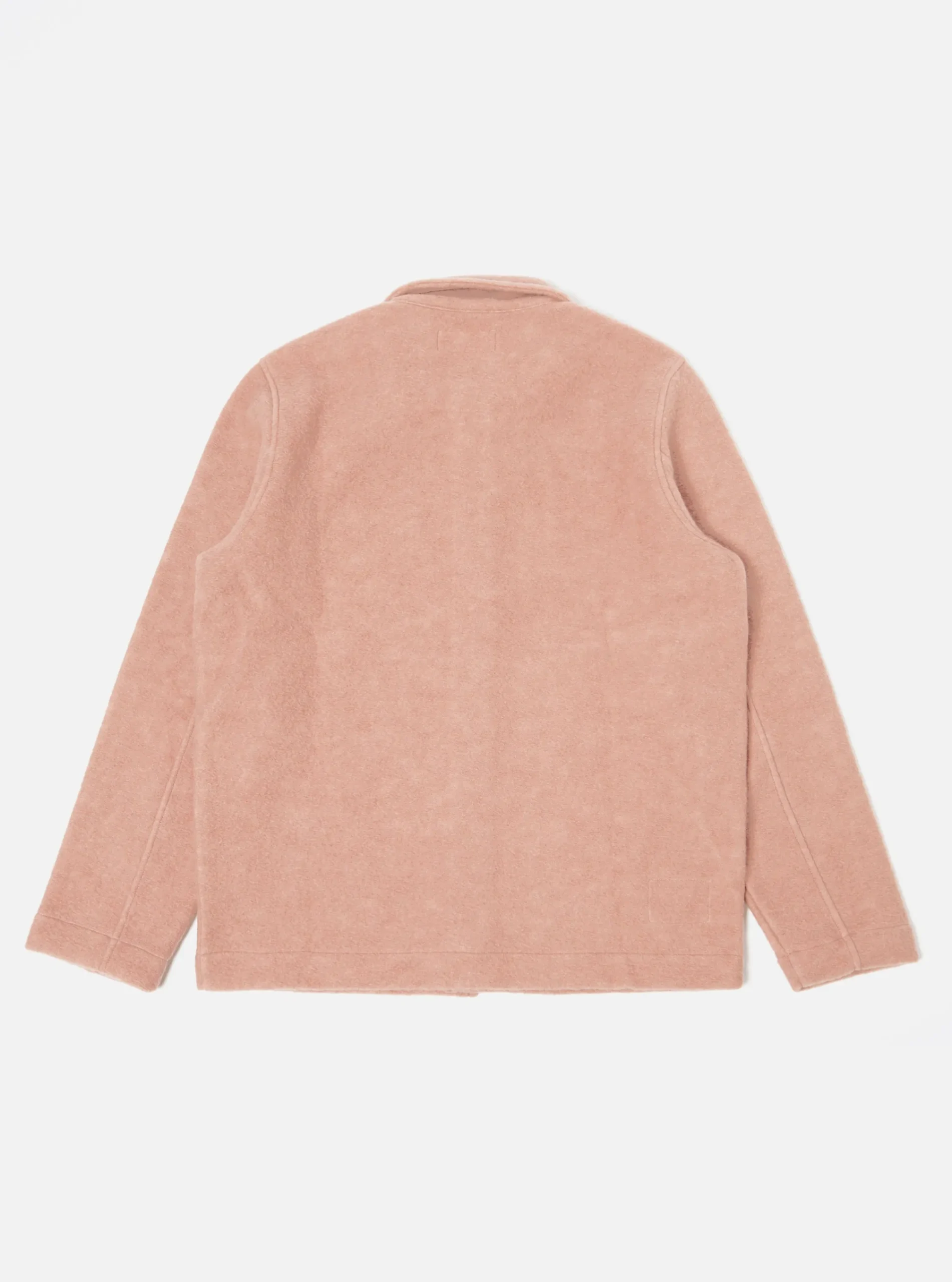 Flash Sale Field Jacket In Pink Wool Fleece Men Fleece.