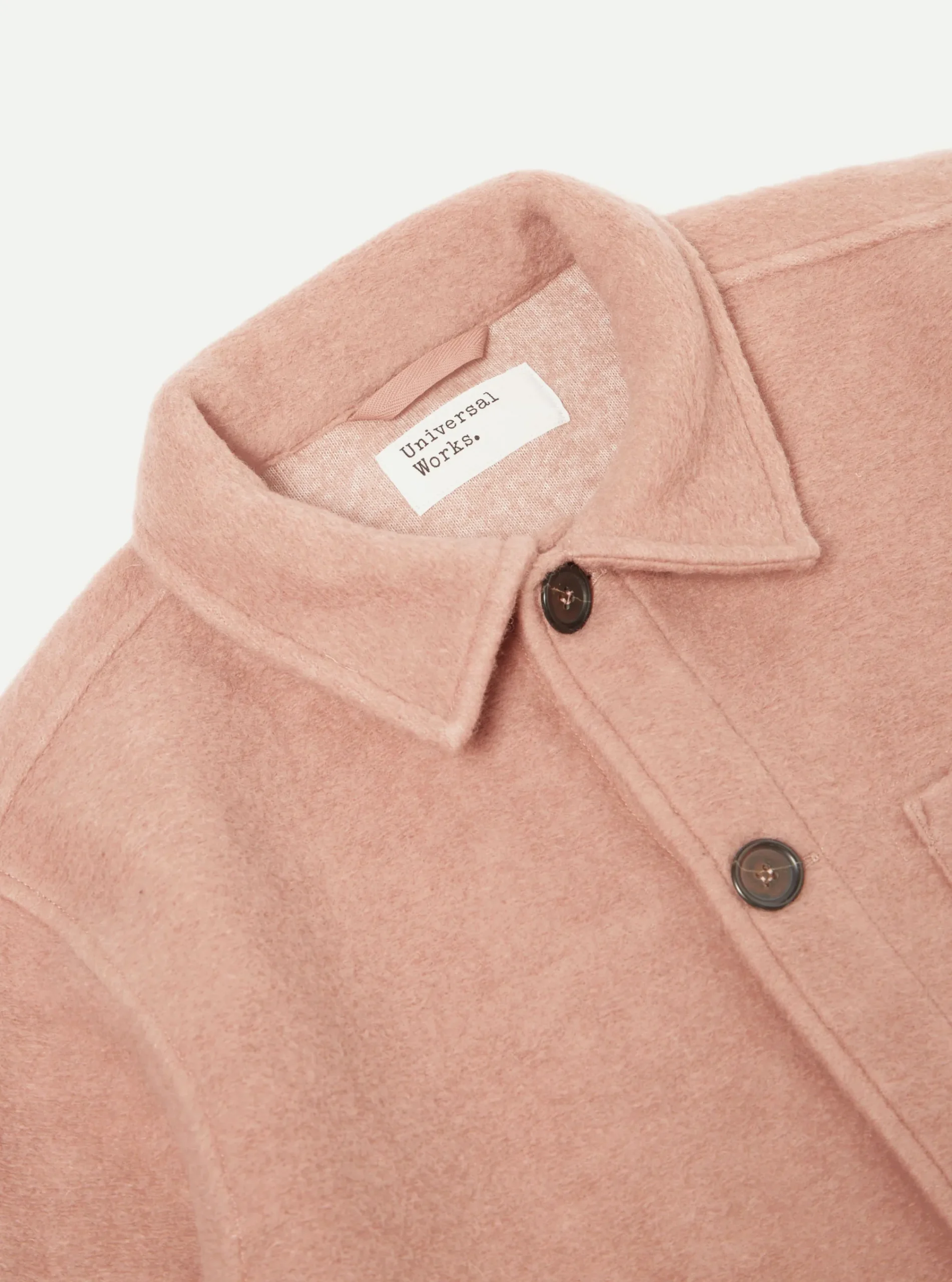 Flash Sale Field Jacket In Pink Wool Fleece Men Fleece.