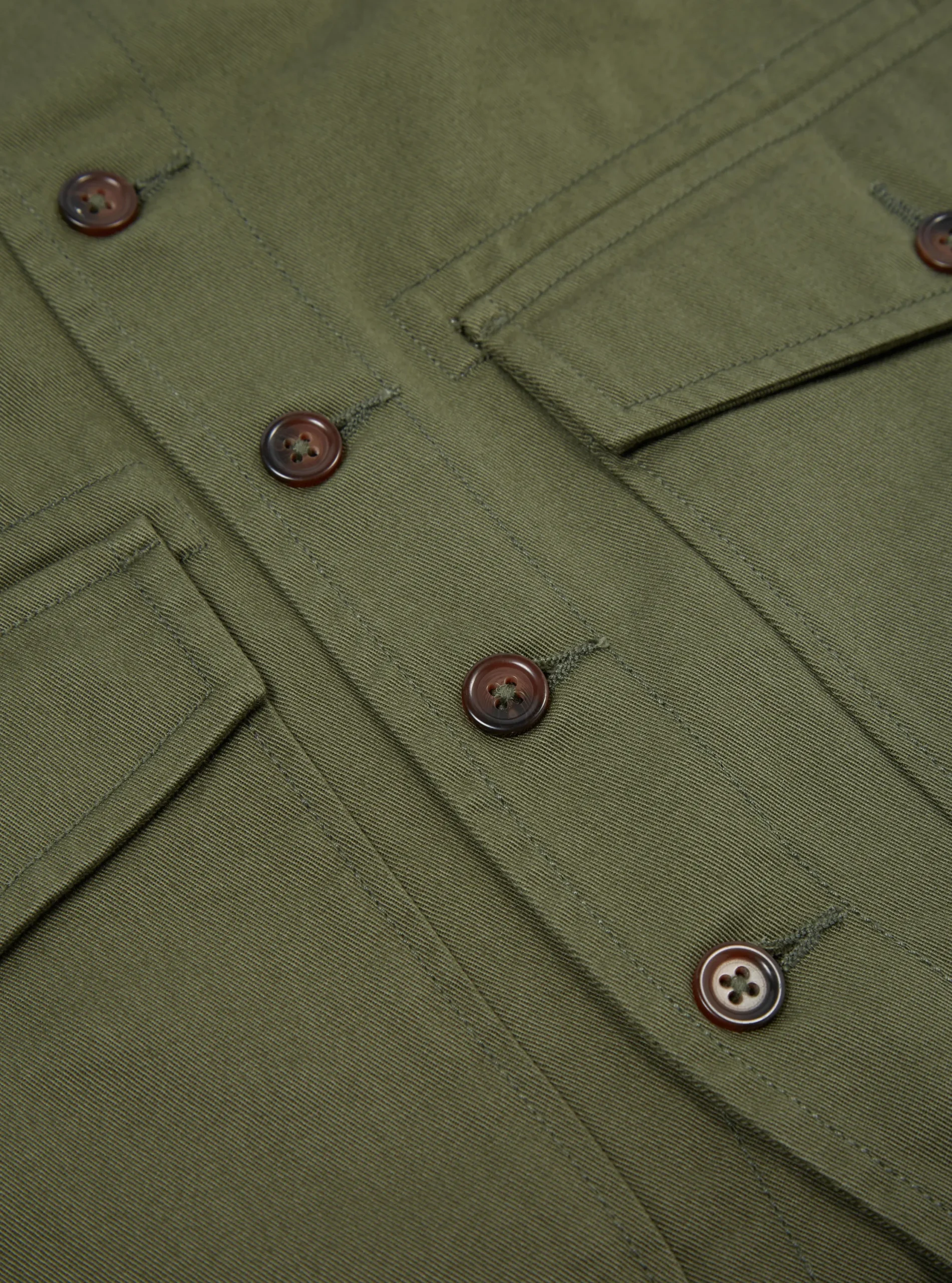 New Field Waistcoat In Light Olive Twill Men Suiting.