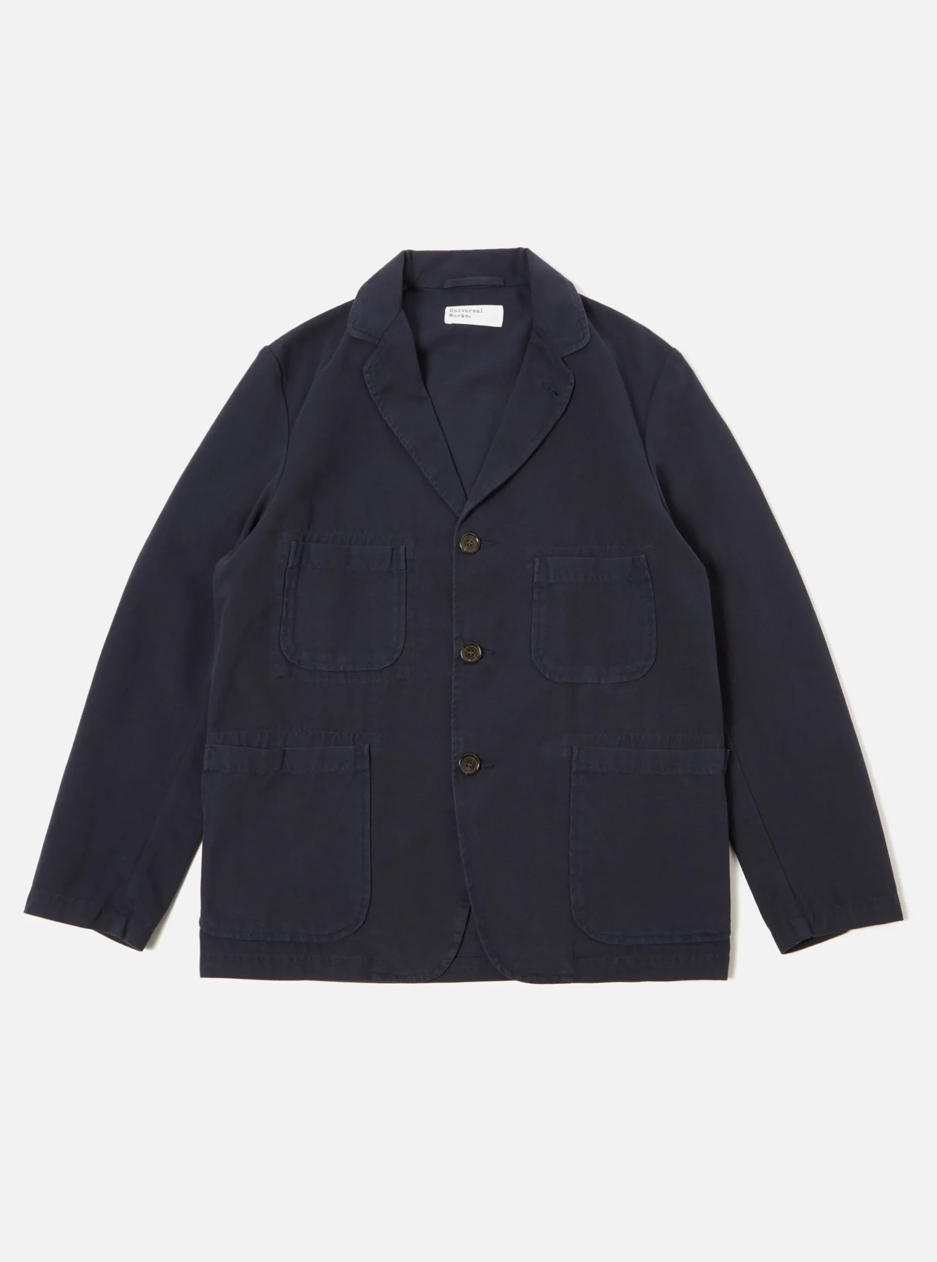 Sale Five Pocket Jacket In Navy Canvas Men Jackets.