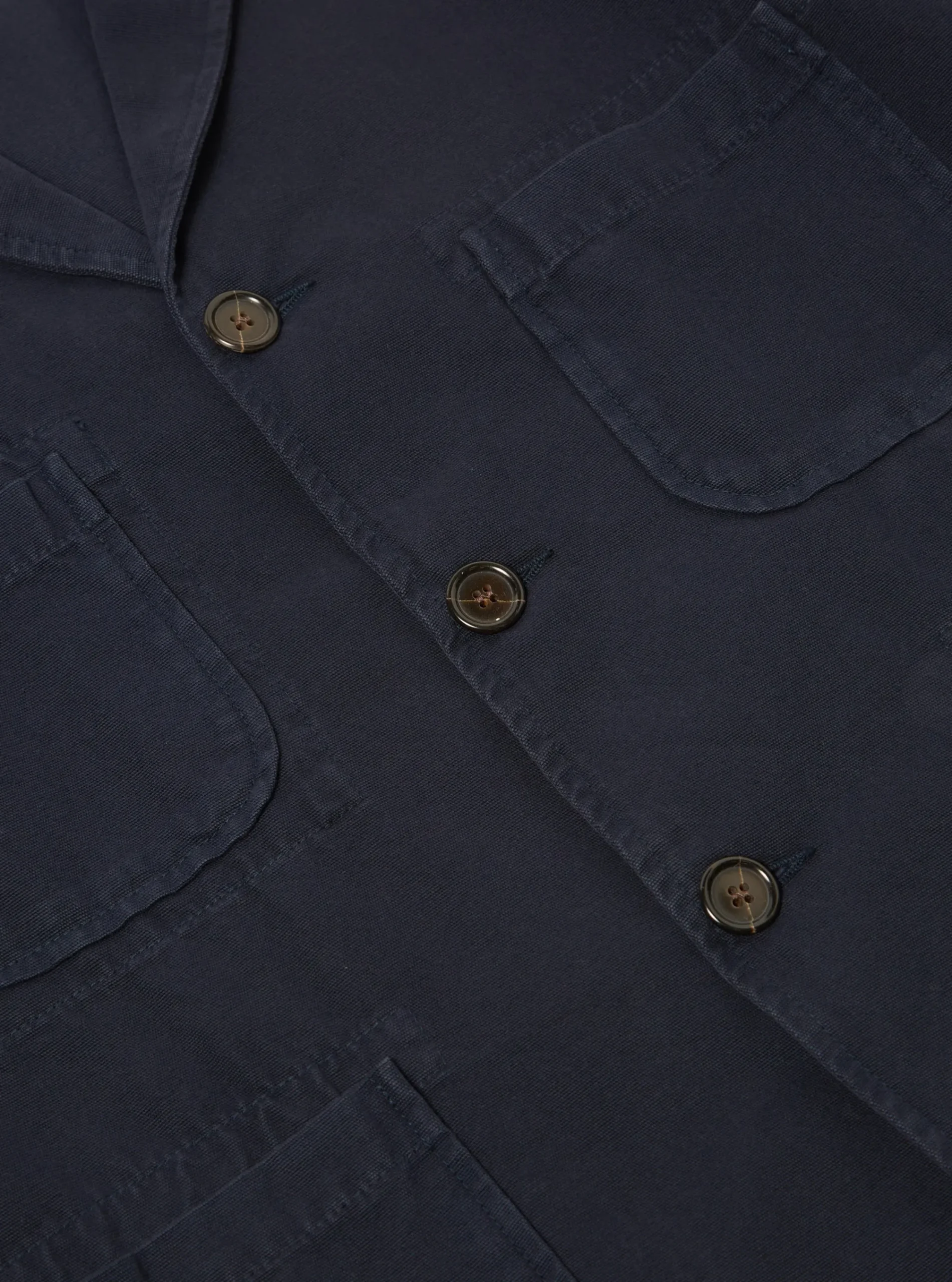 Sale Five Pocket Jacket In Navy Canvas Men Jackets.