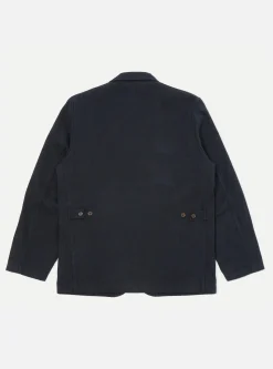 Cheap Five Pocket Jacket In Black Nebraska Cotton Men Jackets.