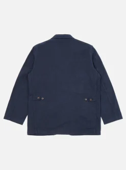 Store Five Pocket Jacket In Navy Nebraska Cotton Men Jackets.