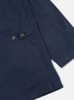 Store Five Pocket Jacket In Navy Nebraska Cotton Men Jackets.