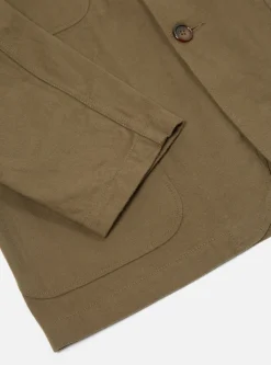 Fashion Five Pocket Jacket In Olive Nebraska Cotton Men Jackets.