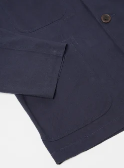 Store Five Pocket Jacket In Navy Winter Twill Men Jackets.