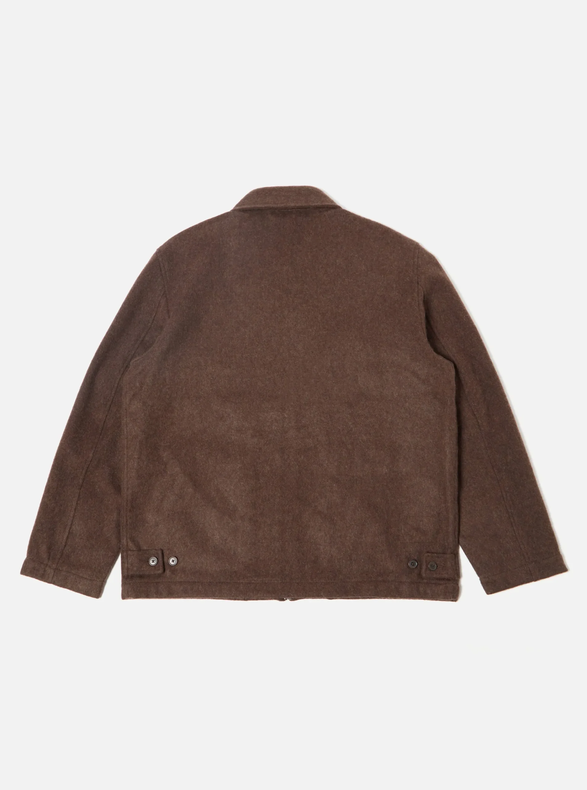 Discount Gower Jacket In Brown Melange Melton Men Jackets.