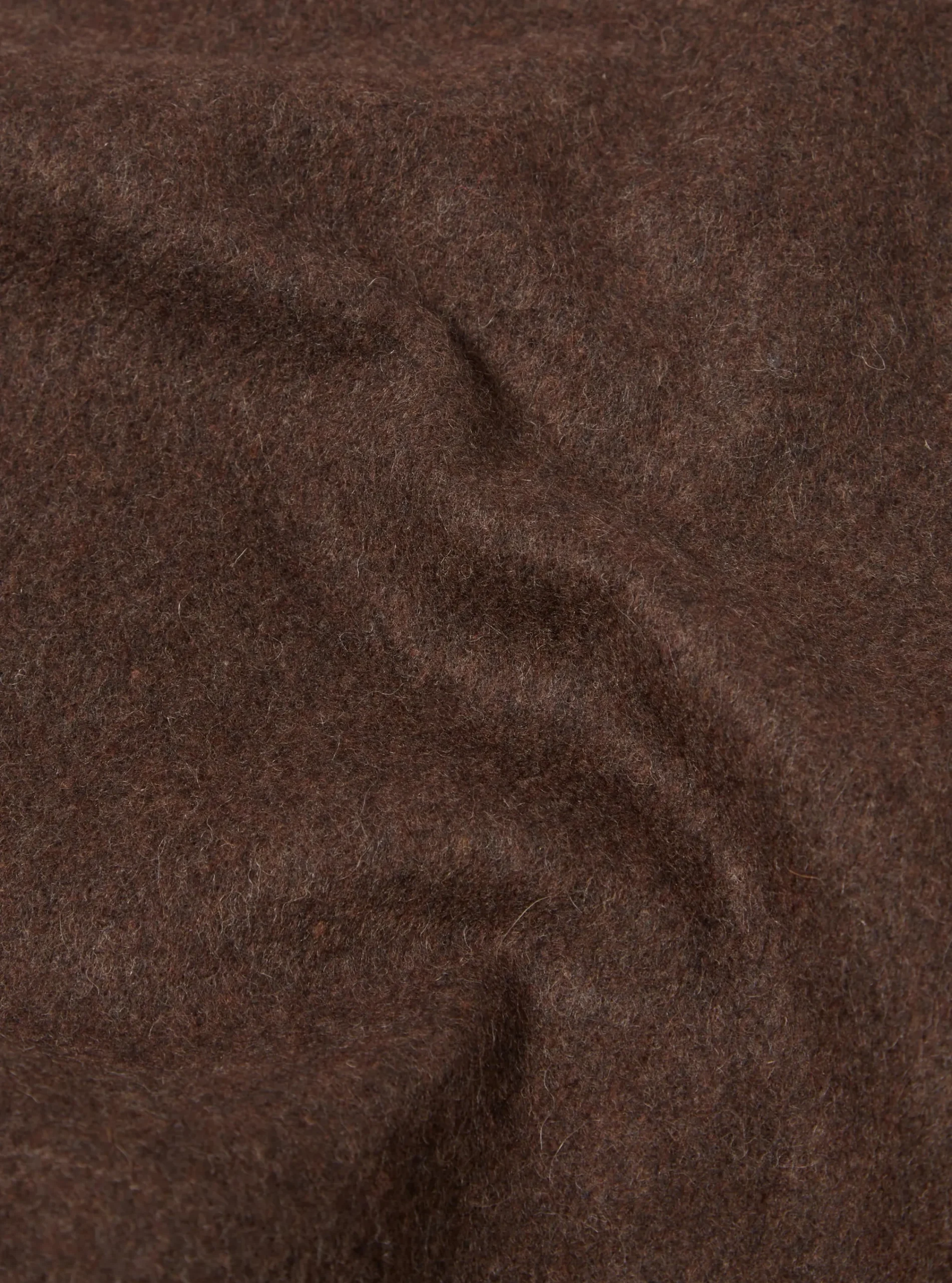 Discount Gower Jacket In Brown Melange Melton Men Jackets.