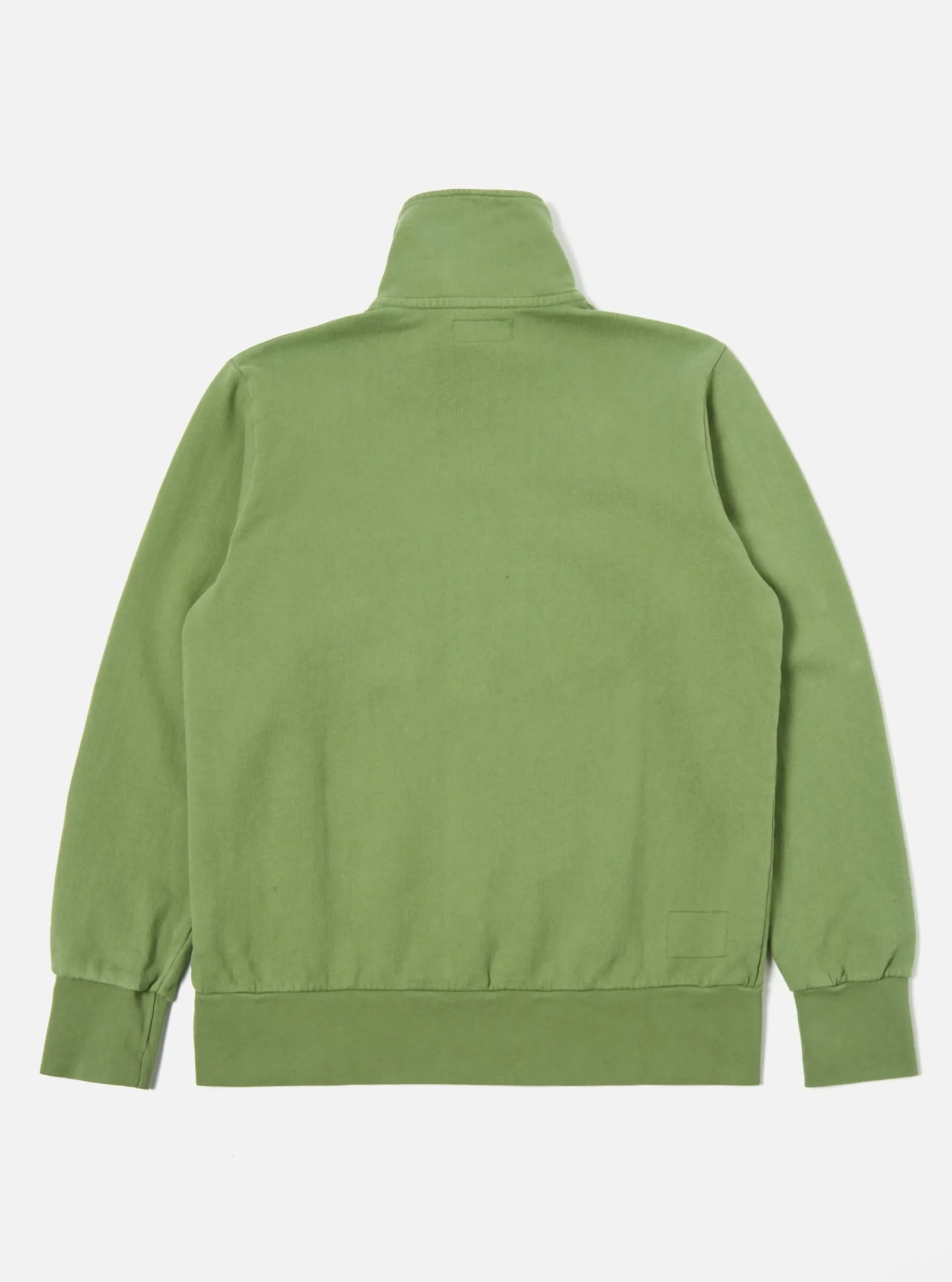 Sale Half Zip Sweatshirt In Green Dry Handle Brushback Men Tees & Sweats.