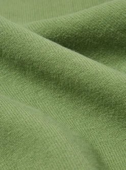 Sale Half Zip Sweatshirt In Green Dry Handle Brushback Men Tees & Sweats.