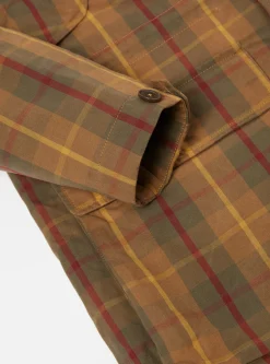 Flash Sale Hebrides Parka In Cinnamon British Drywax Check Men Coats & Outerwear.