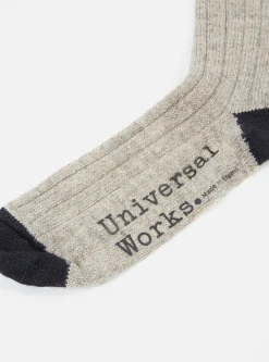 Cheap Hike Sock In Stone Wool Men Underwear & Socks.
