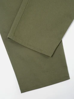 Hot Hi Water Trouser In Light Olive Twill Men Trousers.
