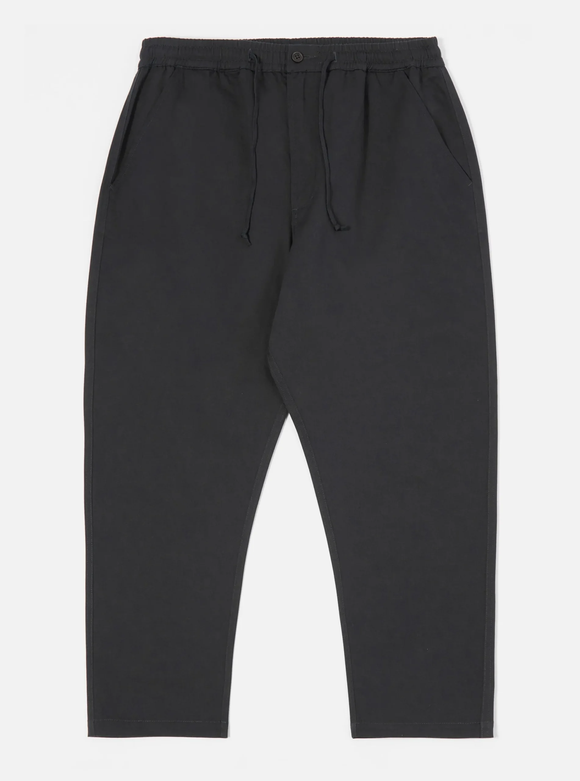 Clearance Hi Water Trouser In Black Twill Men Trousers.