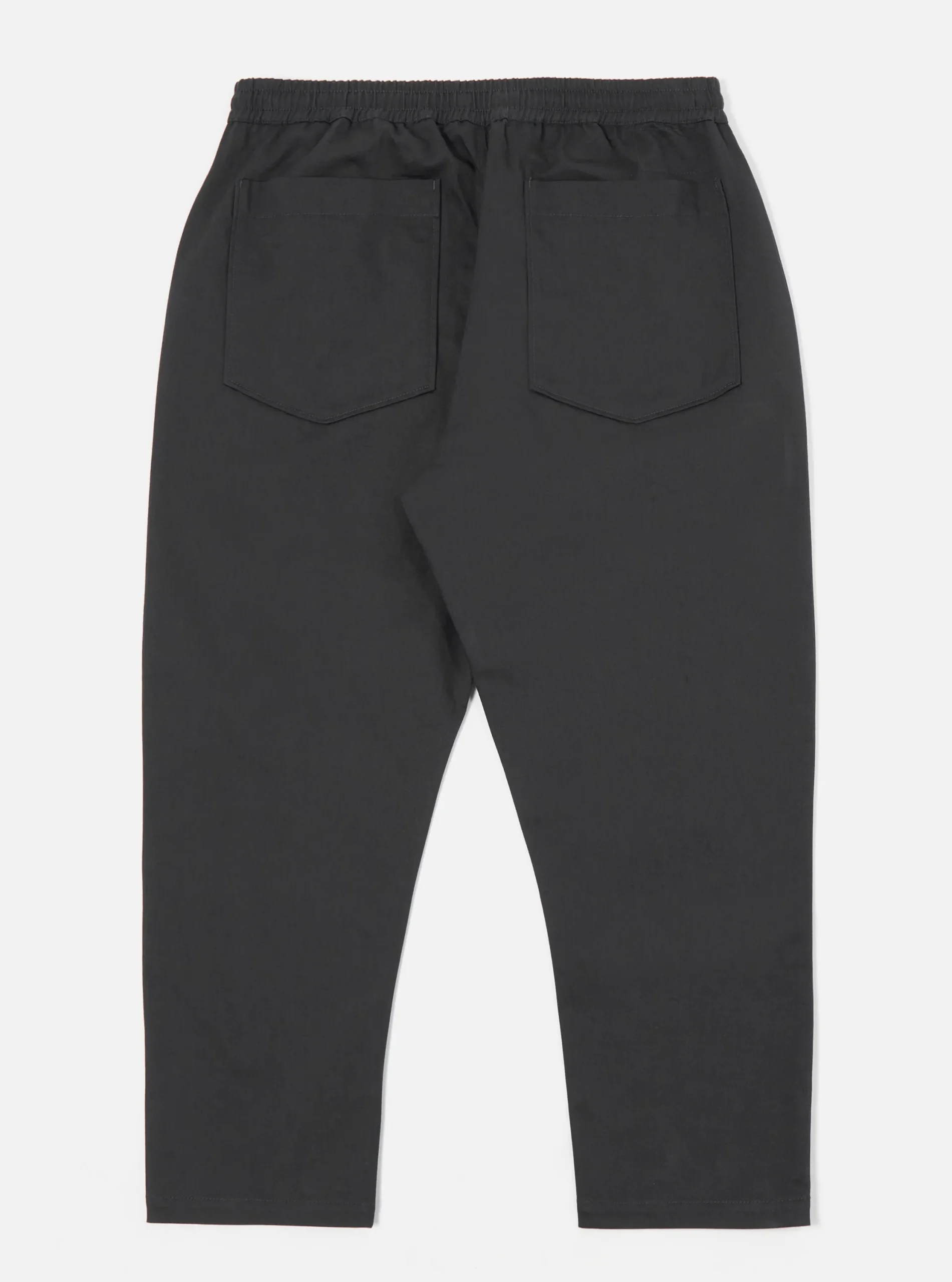 Clearance Hi Water Trouser In Black Twill Men Trousers.